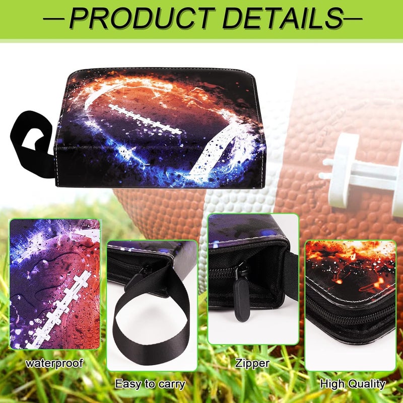 CDROPS Card Binder Compatible with Football Card, Trading Card, for MTG and Other TCG, Fits 400 Cards with 50 Removable Pages, Card Holder Collector for Standard Size Card - Image 2